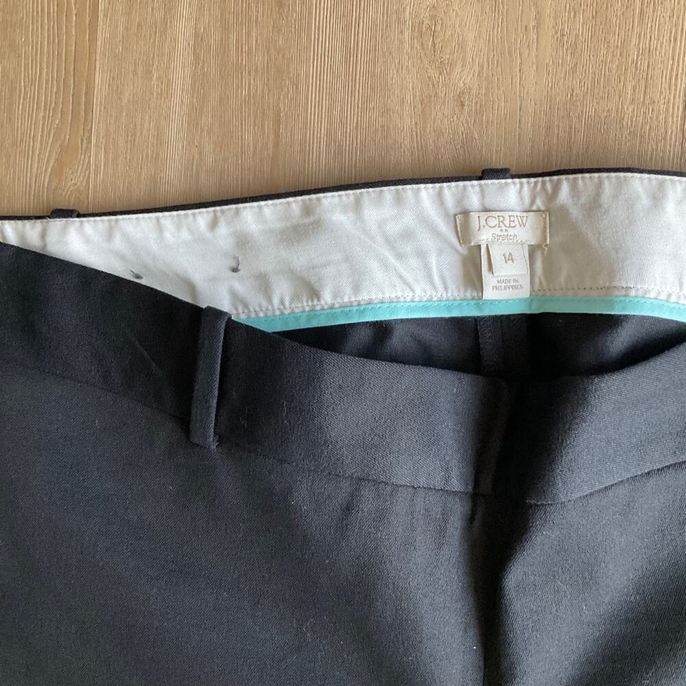 J. Crew Factory Winnie Pant In Stretch Cotton Ble… - image 8